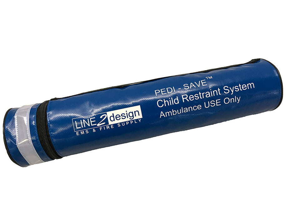 Line2Design 68187-RB Deluxe Pedi-Save Child Restraint Seat/System-Royal Blue
