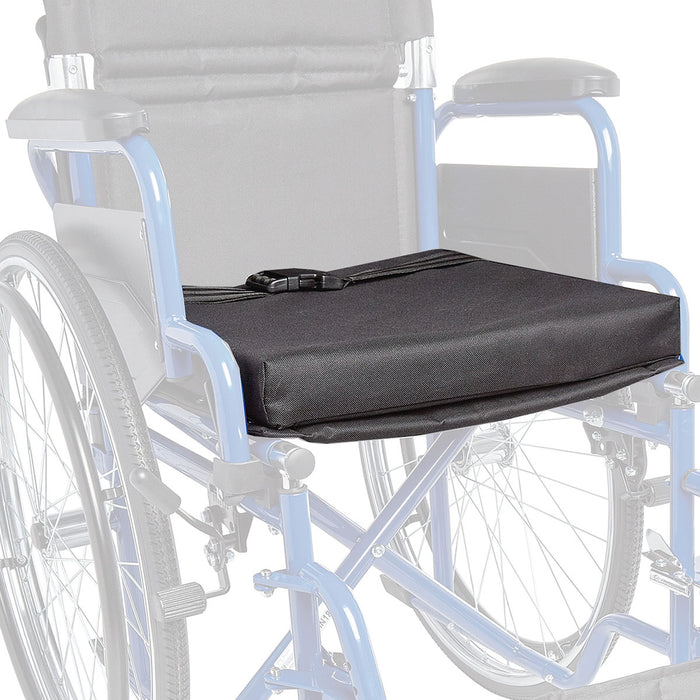 Ziggo ZGCS12 12" Wheelchair Accessory - Seat Cushion, Black