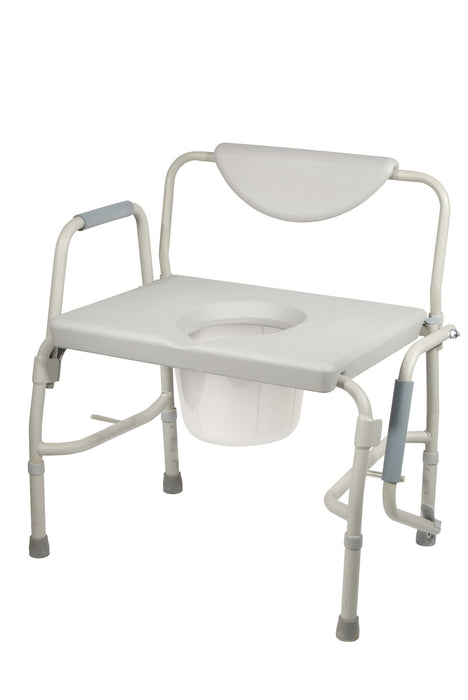 Drive 11135-1 , Bariatric Drop Arm Bedside Commode Chair