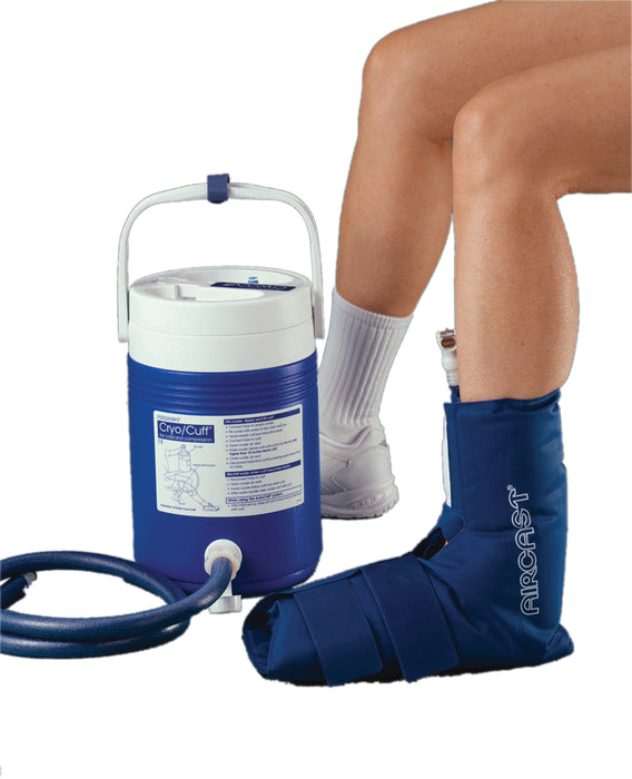 AirCast 10A Cryocuff - Ankle With Gravity Feed Cooler