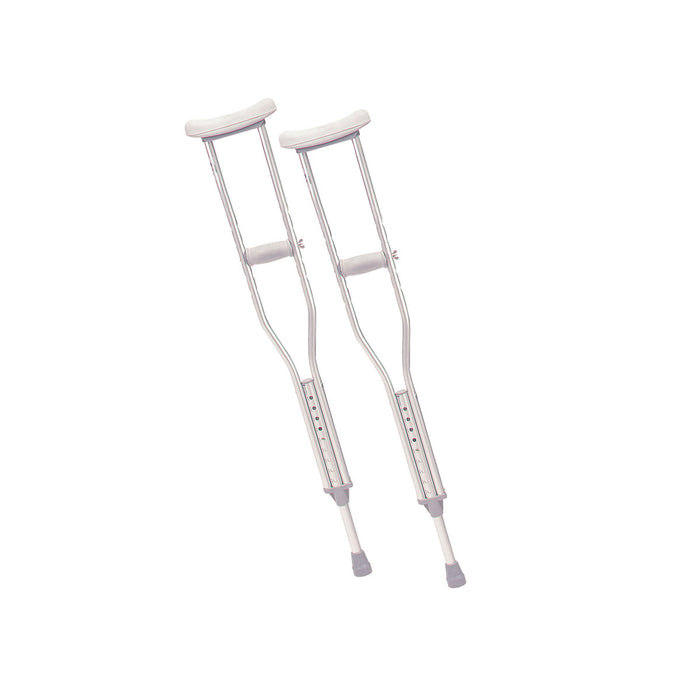 Drive 10401-1 , Walking Crutches With Underarm Pad And Handgrip, Youth, 1 Pair