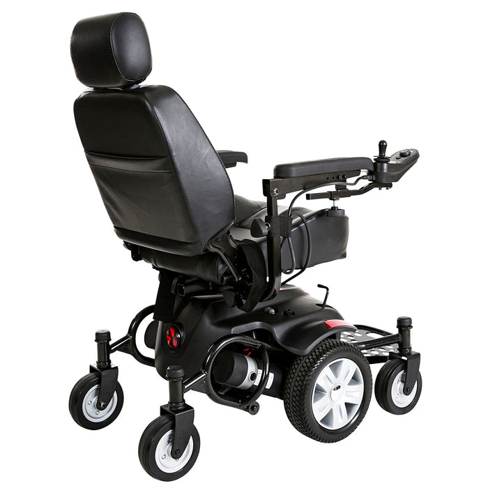 Drive titanaxs-20cs , Titan Axs Mid-Wheel Power Wheelchair, 20"X18" Captain Seat