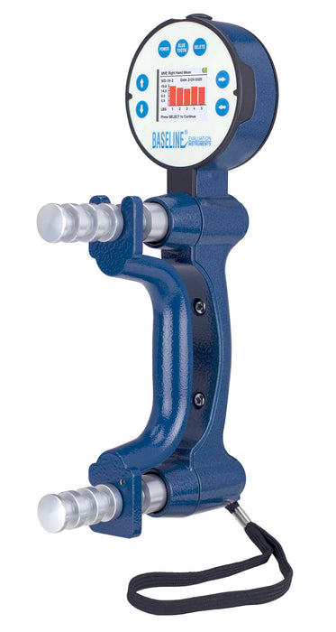 Baseline 12-0071 , Bims Digital 5-Position Grip Dynamometer, Deluxe Model