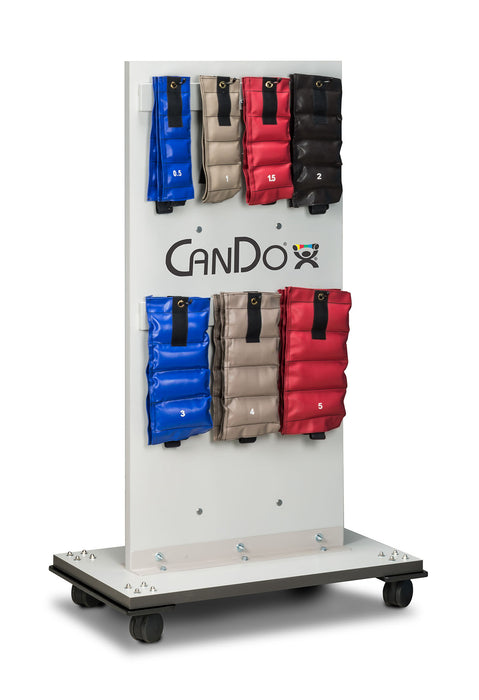 CanDo 7027-F Mobile Weight Rack Without Accessories
