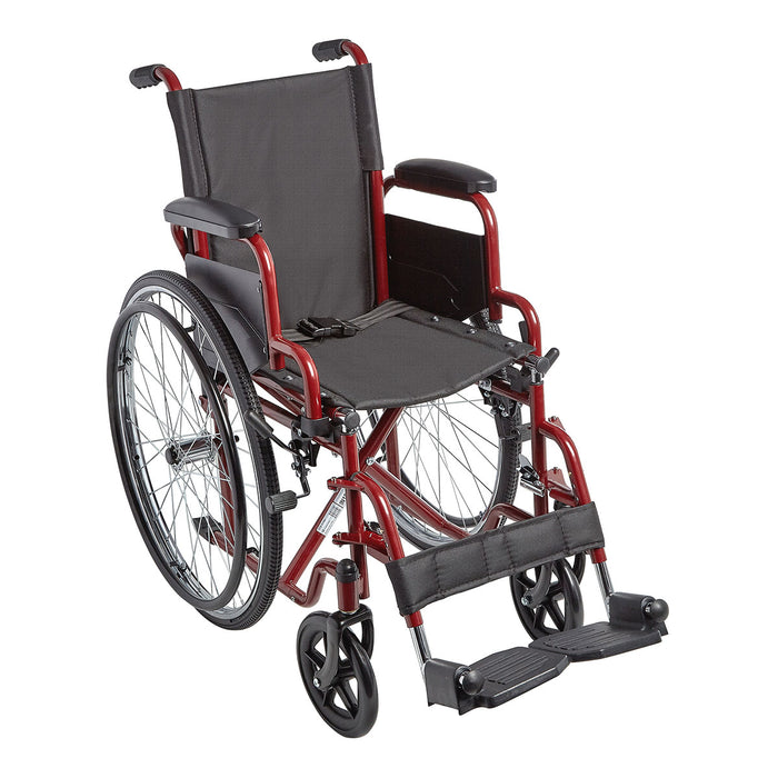 Ziggo ZG1400 14" Wheelchair, Red