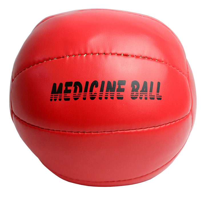 CanDo RED Plyometric Medicine Ball, 7.5" Diameter, 4.4 Lbs., Red
