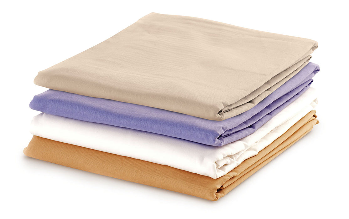CanDo DIS 229 0040 08 Massage Sheet Set - Includes: Fitted, Flat And Cradle Sheets - Cotton Poly - Tan