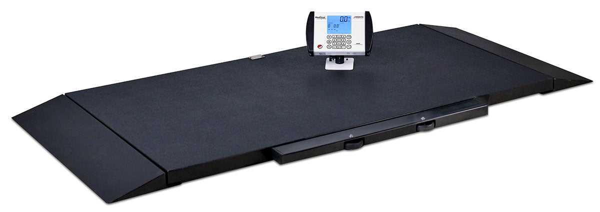 Detecto 8500-C-AC , 8500 Stretcher Scale, Portable, Digital, 1,000 Lb X .2 Lb / 450 Kg X .1 Kg, Bt / Wifi, Ac Adapter
