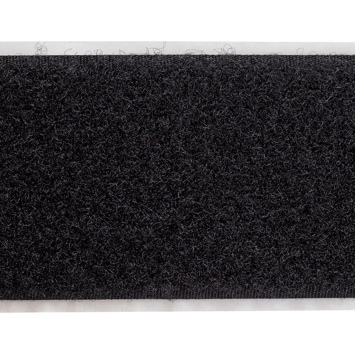 FabLife 10BKPL 1" Self-Adhesive Loop Material, 25 Yard Dispenser Box, Black