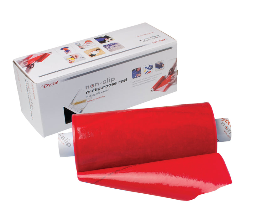Dycem NS03S92 Non-Slip Material, Roll, 8"X10 Yard, Red