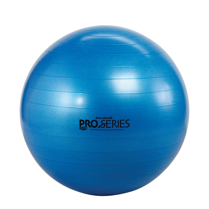 TheraBand 30-1879 Inflatable Exercise Ball - Pro Series Scp - Blue - 30" (75 Cm)