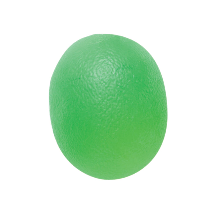 CanDo BSQ022 GRN Gel Squeeze Ball - Large Cylindrical - Green - Medium