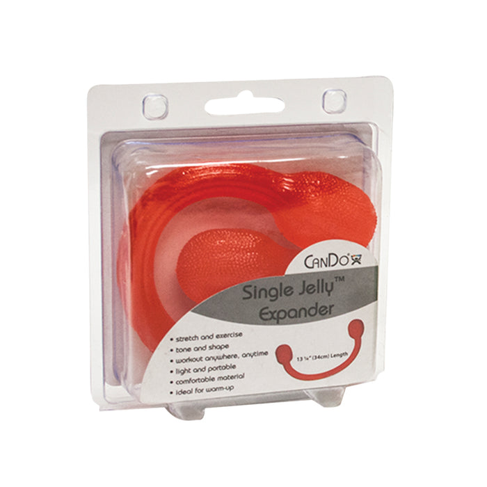 CanDo JE434-35 RD-LGT Jelly Expander Single Exerciser - Red - Light