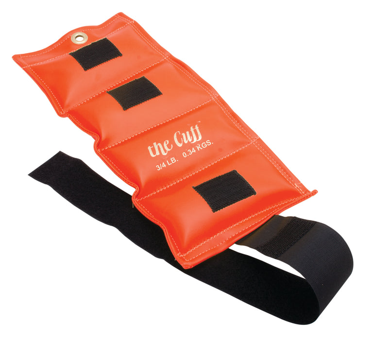 the Cuff 10-0202 Original Ankle And Wrist Weight, Orange (0.75 Lb.)