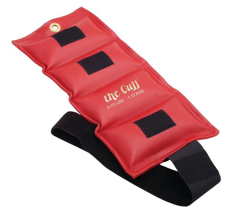 the Cuff 10-0206 Original Ankle And Wrist Weight, Red (2.5 Lb.)