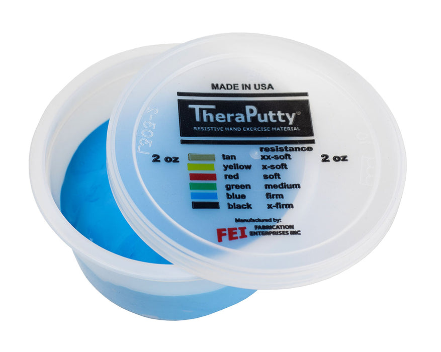 TheraPutty 71-0064 Cando Exercise Material - 2 Oz - Blue - Firm (Set Of 10)