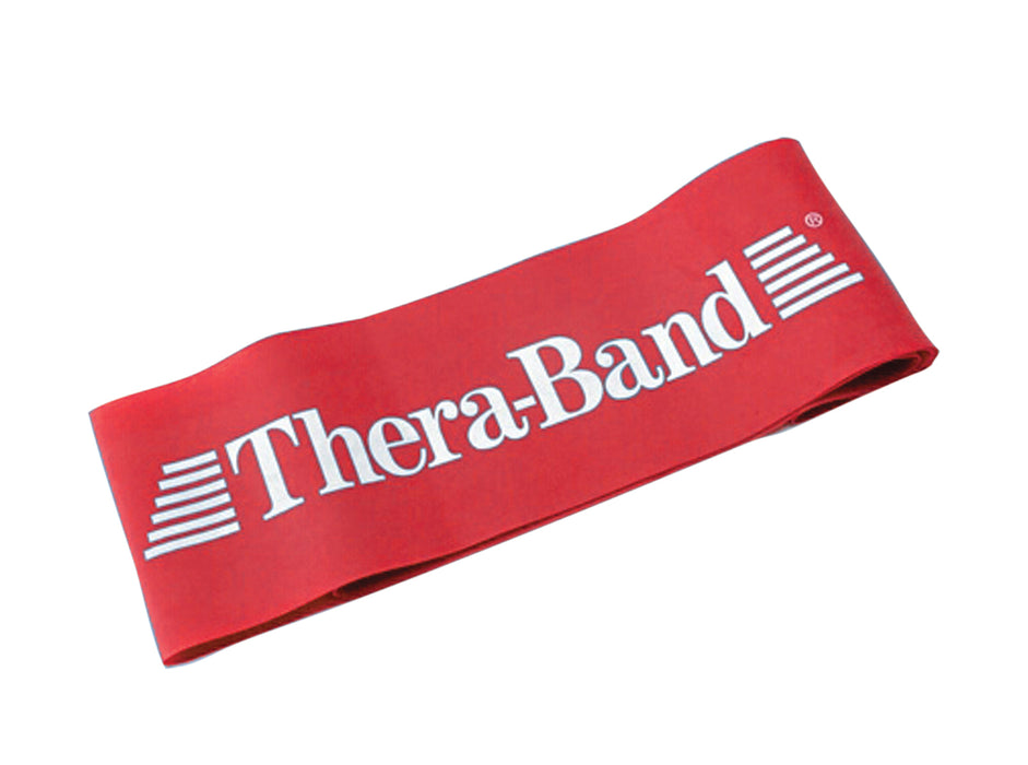 TheraBand 10-1952 Exercise Loop - 18" - Red - Medium