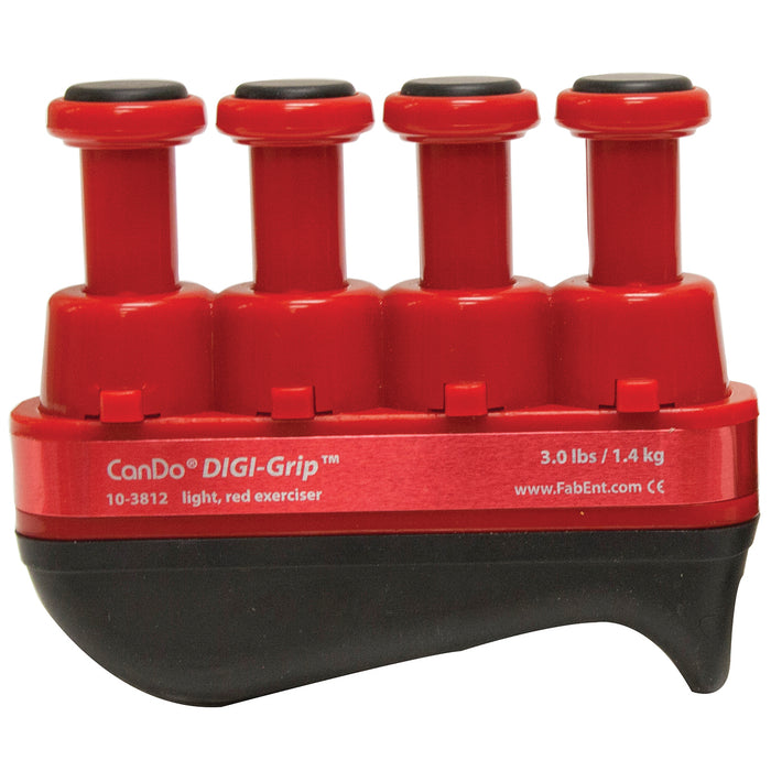 CanDo DG-RED-RETAIL Digi Grip - Red (Light)