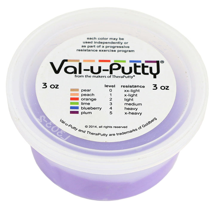 Val-u-Putty FAB 1307 BERRY Exercise Putty - Plum (X-Firm) - 3 Oz