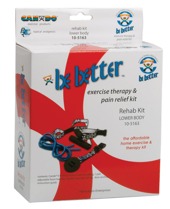 CanDo 10-5163 Be Better Rehab Kit, Lower Body