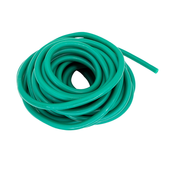 CanDo 11-30-025-4 Low Powder Exercise Tubing - 25' Roll - Green - Medium