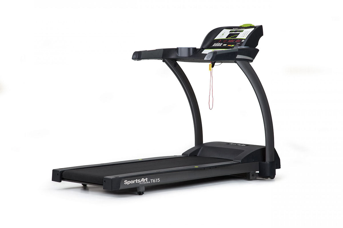 Treadmill With Contact Hr And Eco-Glide