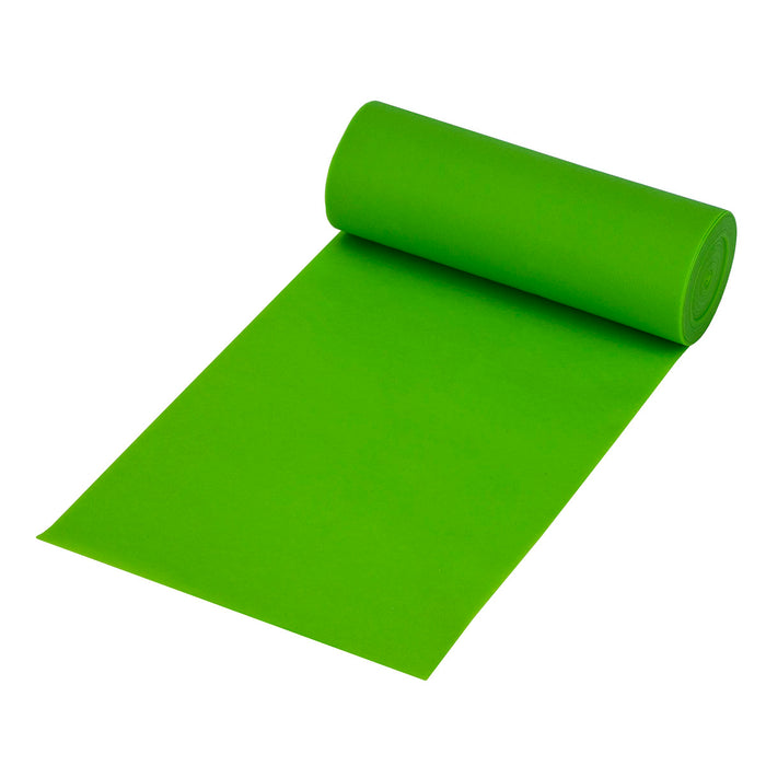 Val-u-Band A50502 .011X5 Resistance Bands, Dispenser Roll, 6 Yds., Lime-Level 3/7, Contains Latex