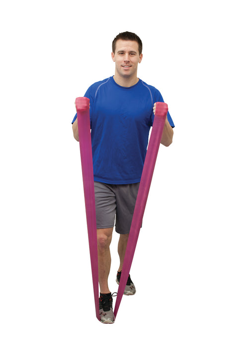 Val-u-Band 10-6115 Resistance Bands, Dispenser Roll, 6 Yds., Plum-Level 5/7, Latex-Free