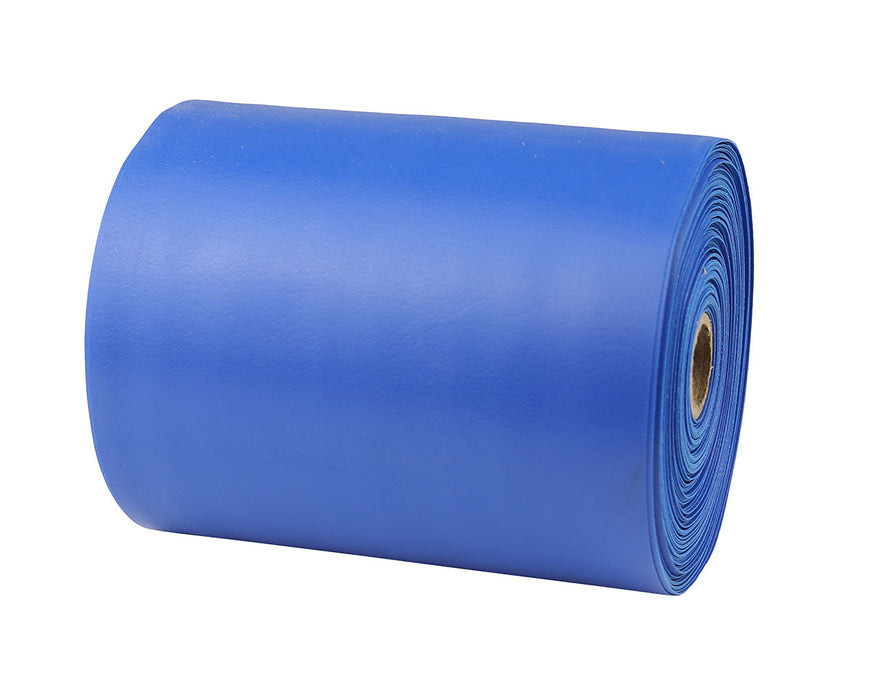 Sup-R Band 10-6344 Latex Free Exercise Band - 25 Yard Roll - Blue - Heavy