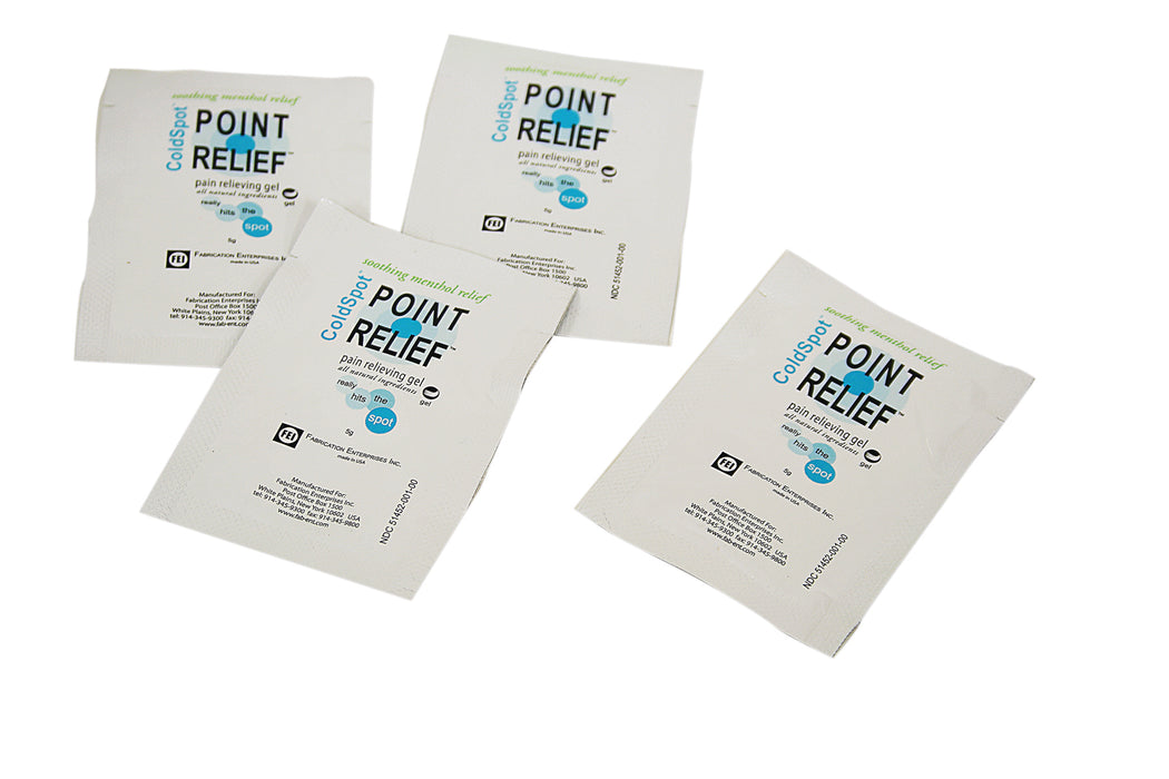 Point Relief 110740-1000 Coldspot Lotion - Gel Packet - 5 Gram, 10 Dispenser Boxes Of 100