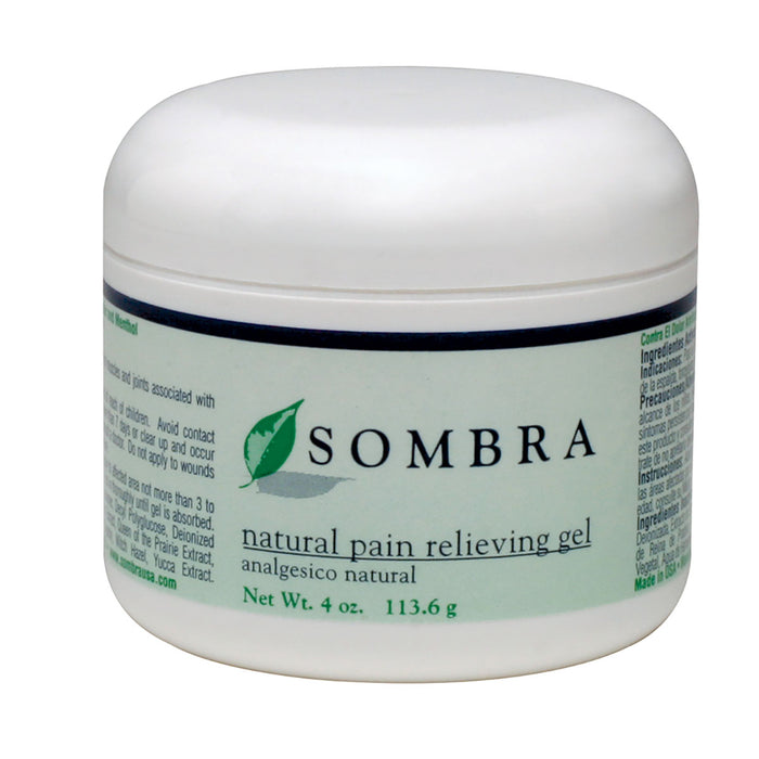 Sombra SC075 (144) , Warm Therapy Pain Relieving Gel, 4 Oz Jar