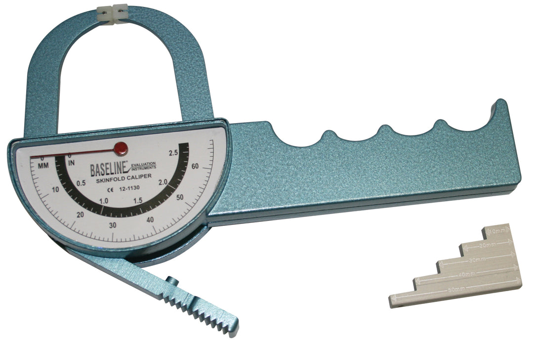 Baseline 12-1130 Medical Skinfold Caliper - Deluxe Dual-Sided Model