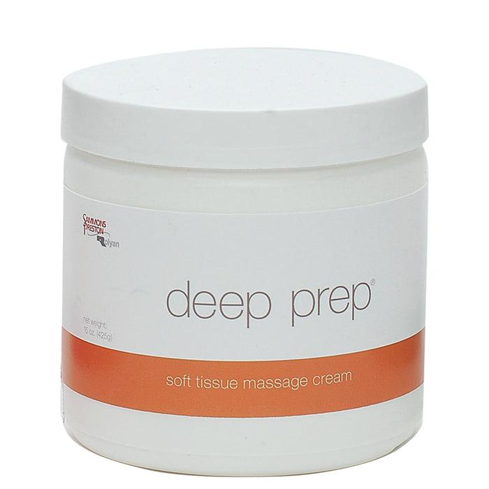 Deep Prep A642J15 Massage Cream - Cream, 15 Oz Jar