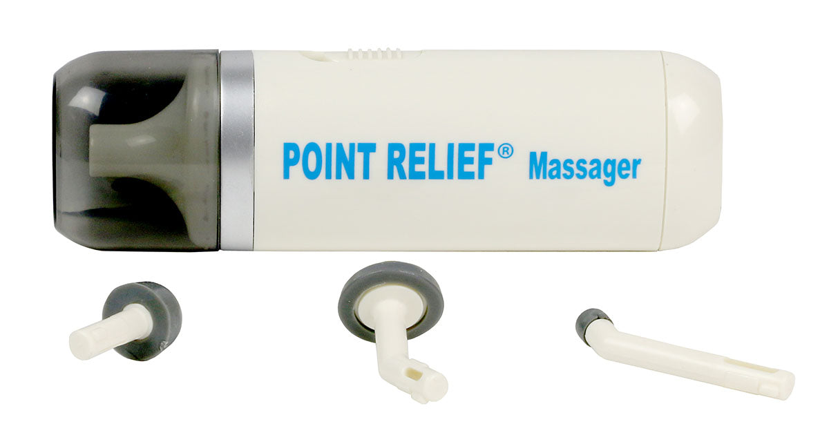 Point Relief 14-1050-25 Point-Relief Mini-Massager With Accessories, 25-Pack