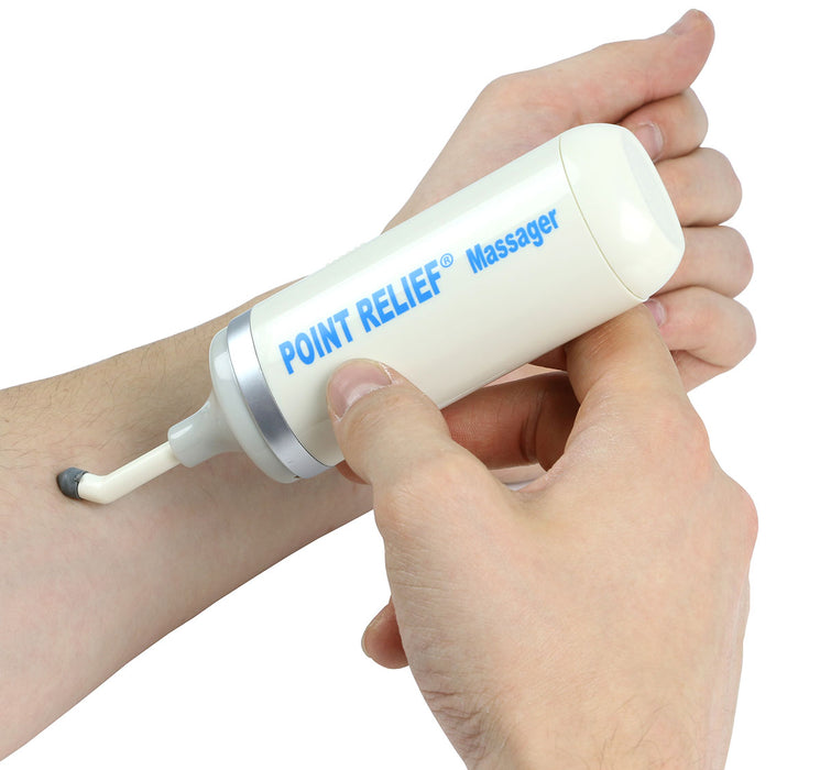 Point Relief 14-1050-25 Point-Relief Mini-Massager With Accessories, 25-Pack