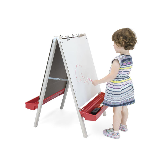 Whitney Brothers WB1863 Toddler Adjustable Marker Board Easel