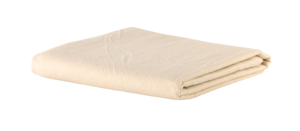 CanDo DIS 229 0024 02 Massage Sheet Set - Includes: Fitted, Flat And Cradle Sheets - Cotton Flannel - Tan