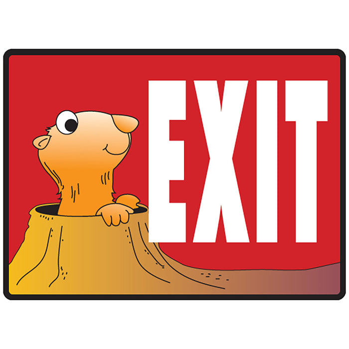 Clinton EX21 , Exit Sign