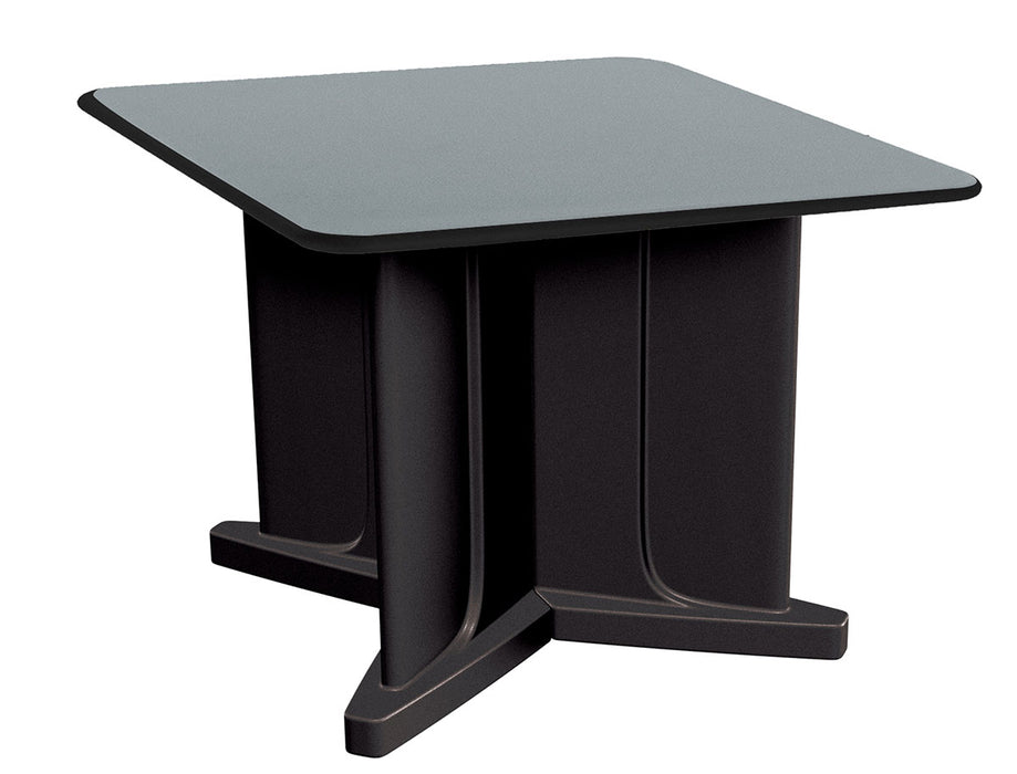 Cortech USA 42SDPX Table, Square Dura-Edge, Plain Top, Xbase-Legs, 42" X 42"