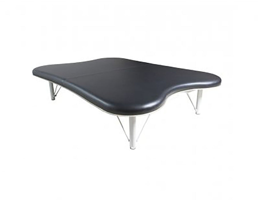 Tri W-G 2568.SL Mat Table, Motorized Hi-Lo (18.75"-29.75"H), Hour-Glass Top, 6'W X 8'L, 600 Lb Capacity