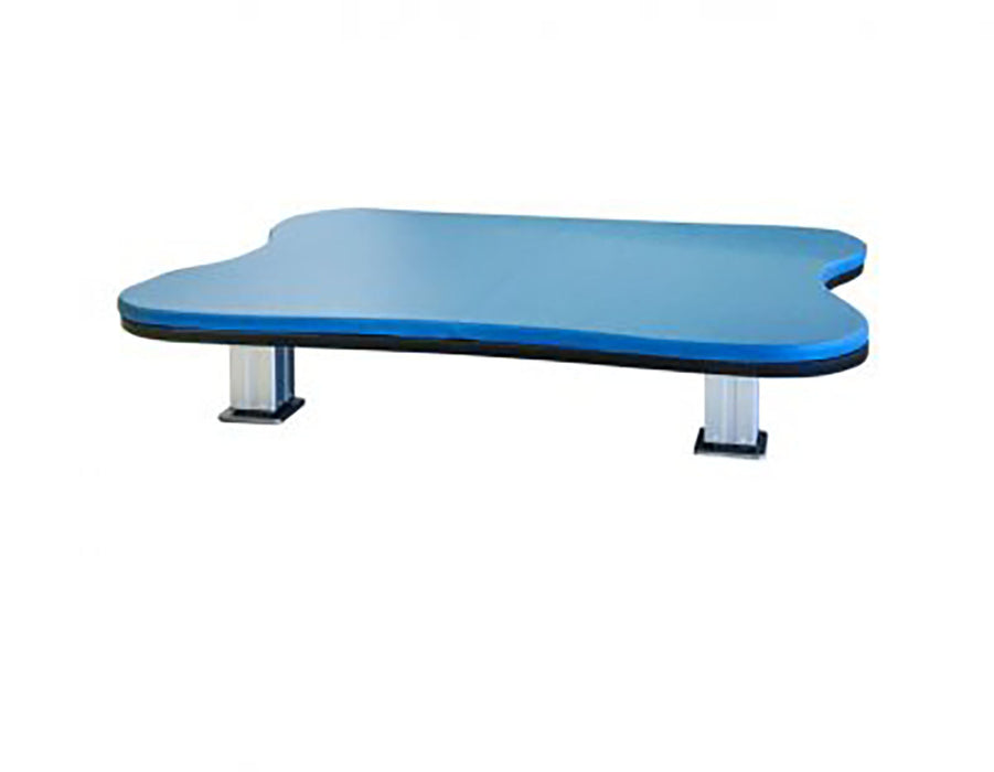 Tri W-G 2540.SP Mat Table, Bariatric Motorized Hi-Lo (17.25"-33"H), Hour-Glass Top, 5'W X 7'L, 750 Lb Capacity