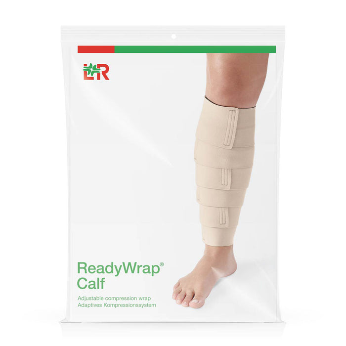 L&R 24-2046 Readywrap Calf Support, Tall, 13.8" (35 Cm) Length, Beige, Medium