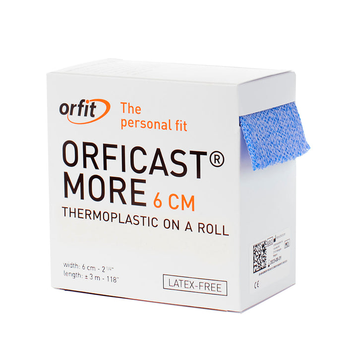 Orfit 24-5610-1 Orficast More Thermoplastic Tape, 2" X 9', Blue