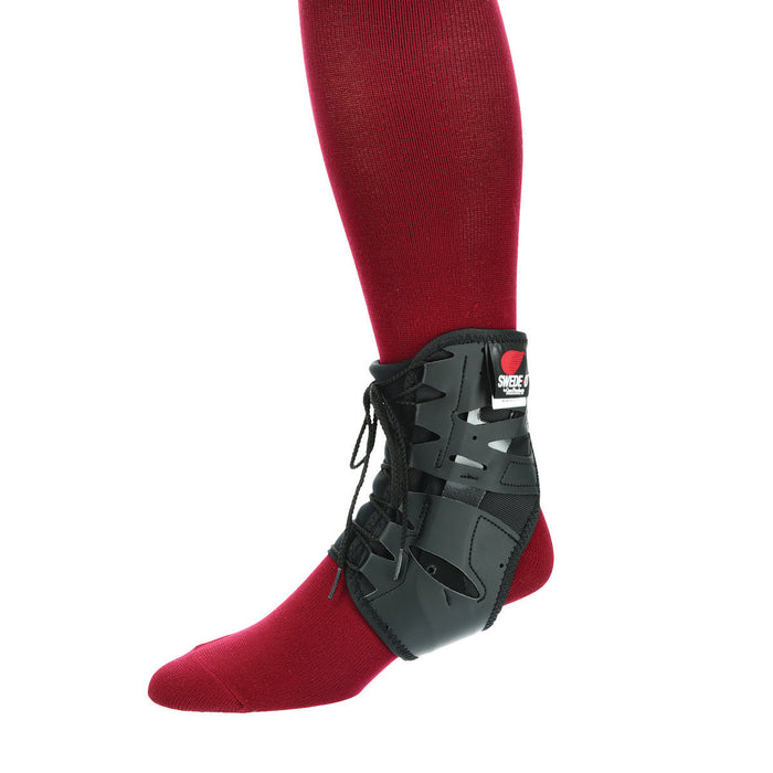 Core AKL-6337-BK-SML Swede-O Tarsal Lok Ankle Brace, Black, Small