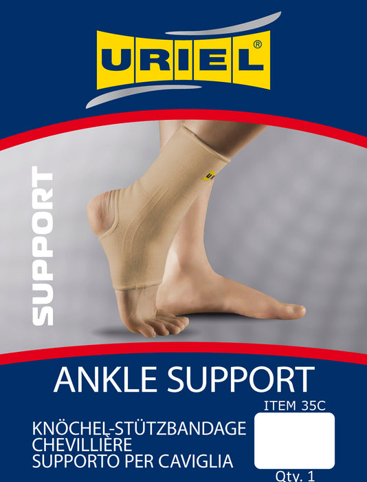 Uriel 35C XXL Ankle Support, Beige, Xx-Large