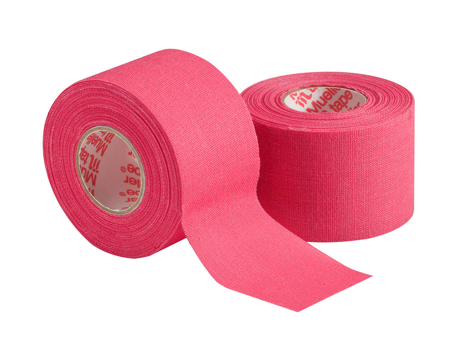 Mueller 25-1019 Mtape, Pink, 1.5" X 10 Yd - 32 Rolls