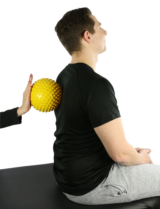 CanDo 30-1999-12 Massage Ball, 15 Cm (6"), Yellow, Case Of 12