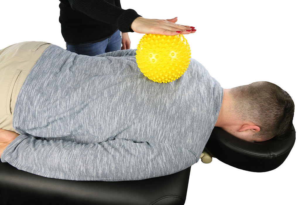 CanDo 30-1999-12 Massage Ball, 15 Cm (6"), Yellow, Case Of 12