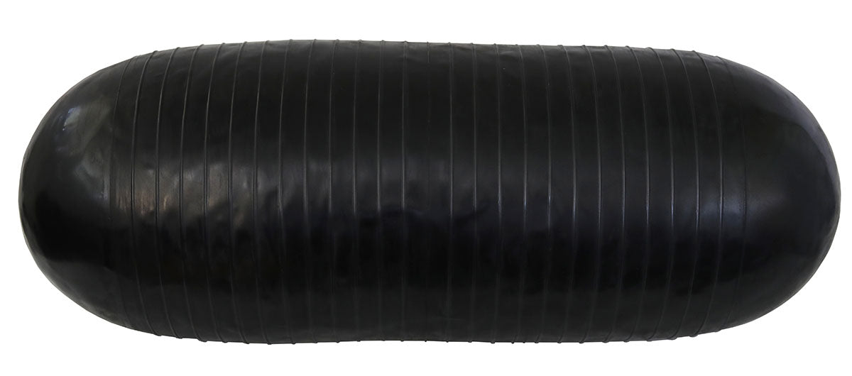 CanDo AC0420 BLACK Inflatable Roller - Black - 9" X 28" - Round