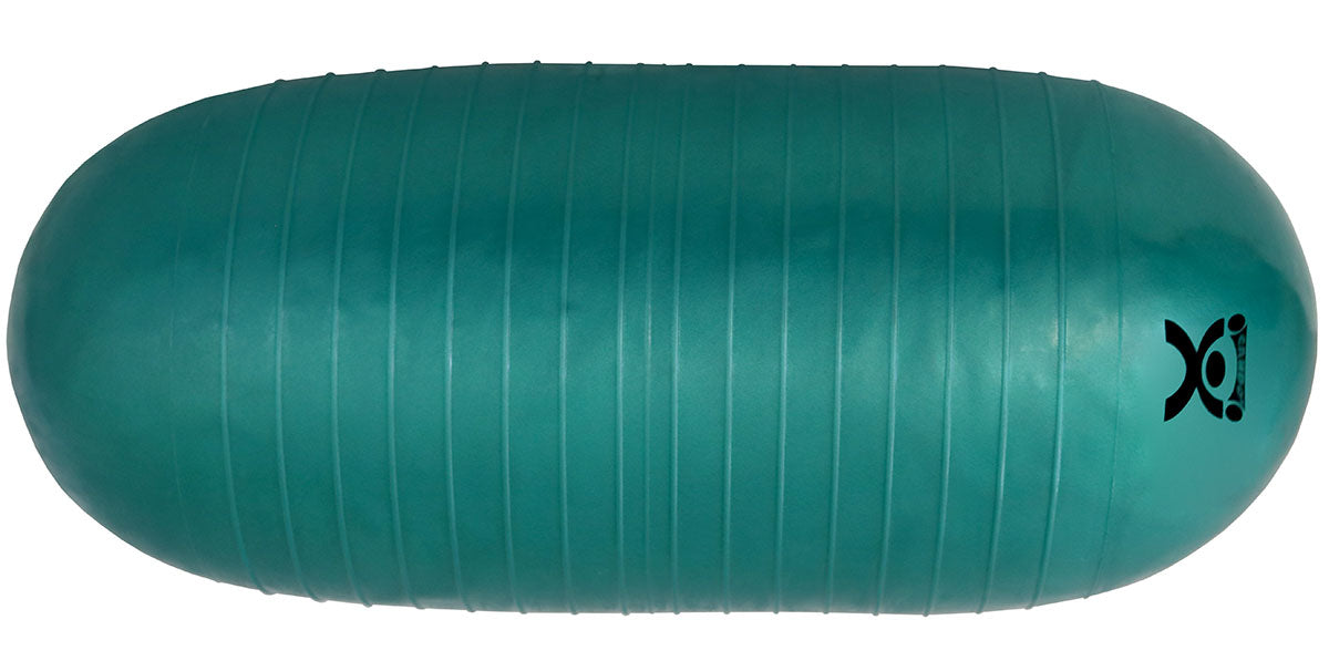 CanDo AC0410 GREEN Inflatable Roller - Green - 7" X 17" - Round